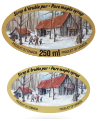 oval labels